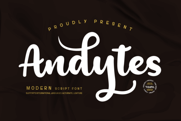Andytes: A Bold Handwritten Font for Dynamic Brand Campaigns