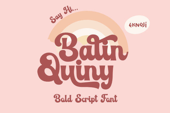 Balin Quiny: A Bold Handwritten Font for Nostalgic Branding and Maker Projects