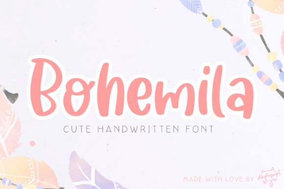 Bohemila: A Cute and Quirky Handwritten Font for Playful Branding