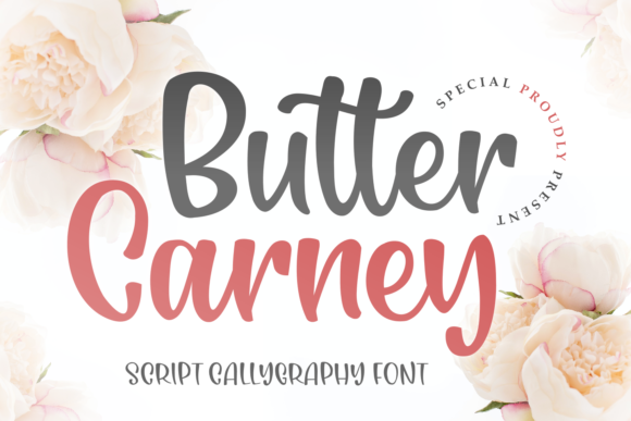 Butter Carney: A Handwritten Font That Elevates Small Business Branding