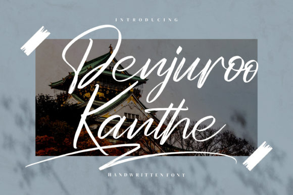 Denjuroo Kanthe: A Warm & Romantic Script Font for Scroll-Stopping Marketing