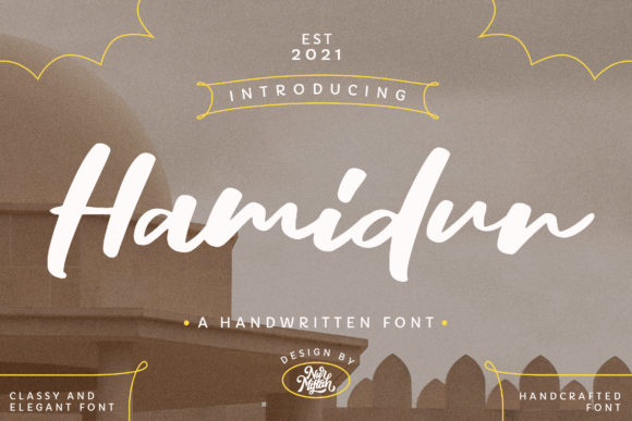 Hamidun: A Handwritten Font That Elevates Small Business Branding