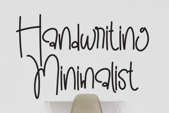 Handwriting Minimalist: A Charming Script Font for Crafters and Makers