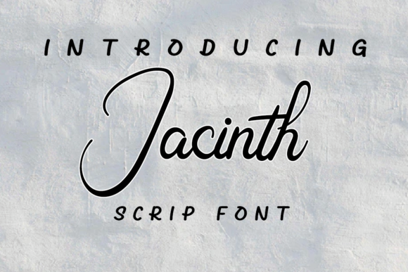 Jacinth: A Delicate Handwritten Font for Crafters and Sellers
