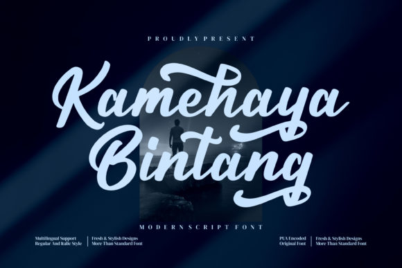 Kamehaya Bintang: A Bold Script Handwritten Font for Makers and Designers