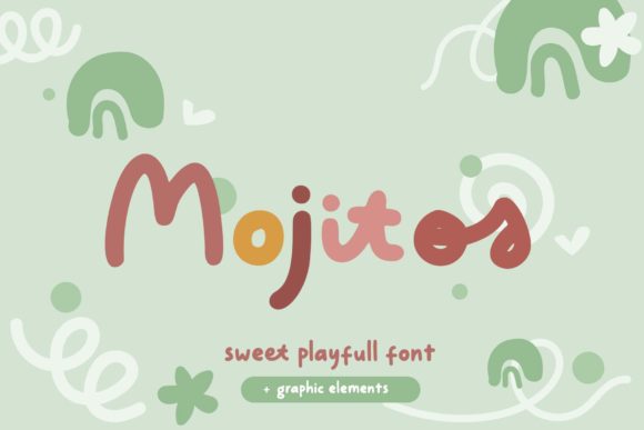 Mojitos: A Sweet Handwritten Font for Playful Digital Branding