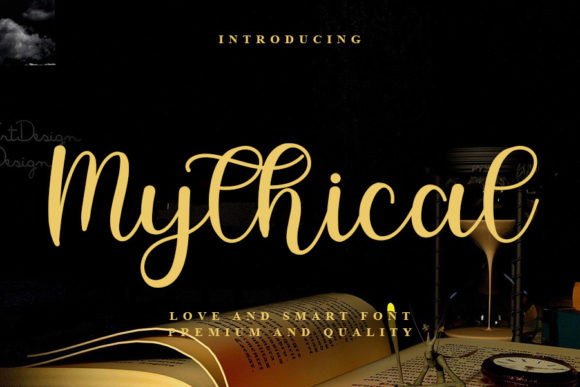 Mythical: The Elegant Handwritten Font That Elevates Campaign Design