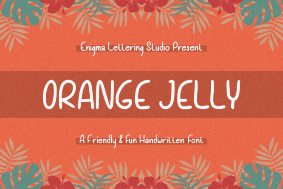 Orange Jelly: A Friendly Handwritten Font for Modern Web Design