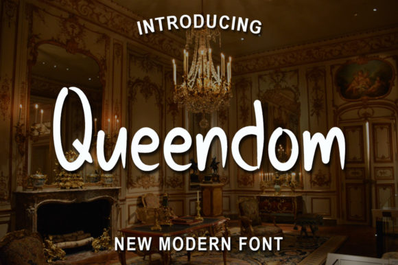 Queendom: A Relaxed Handwritten Font for Casual Branding Projects