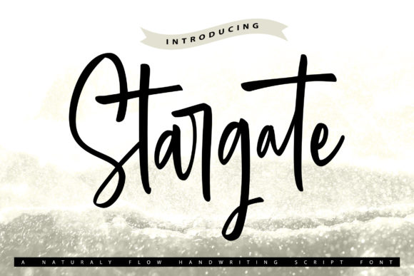Stargate: A Relaxed Handwritten Font for Eye-Catching Branding and Campaign Graphics