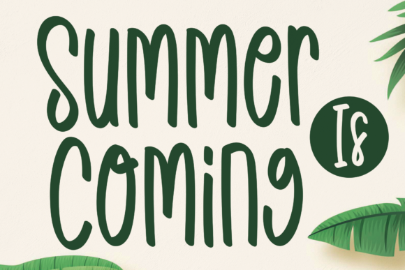 Summer is Coming: A Fresh Handwritten Font for Modern Designers