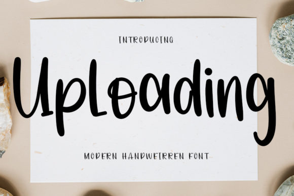 Uploading: A Classic Handwritten Font for Campaigns That Stand Out