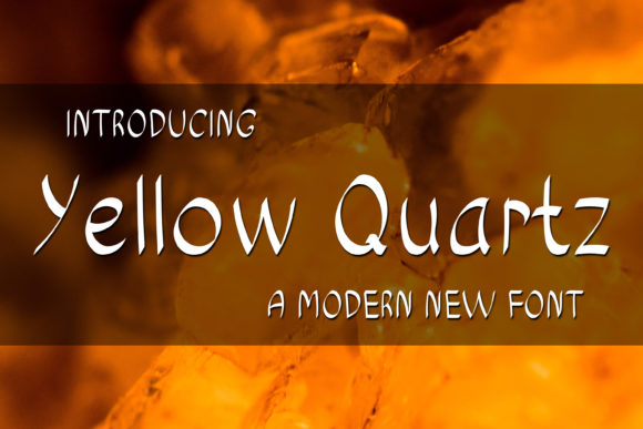 Yellow Quartz: A Handwritten Font That Elevates Campaign Visuals